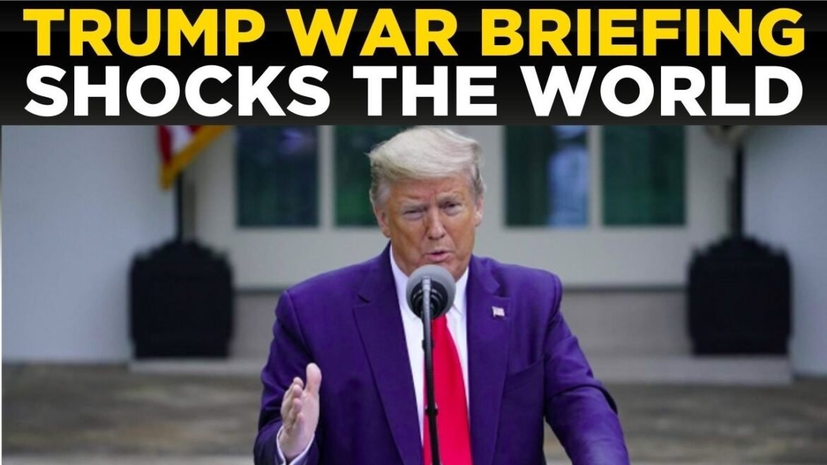 US IRAN WAR LIVE: Donald Trump Delivers Urgent Statement on Middle East Tensions