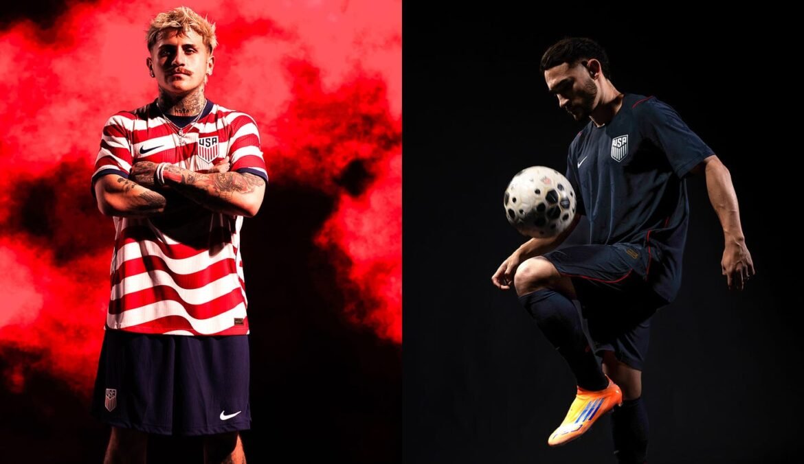 USA’s Star-Spangled World Cup Jerseys Unveiled Ahead of March Friendlies