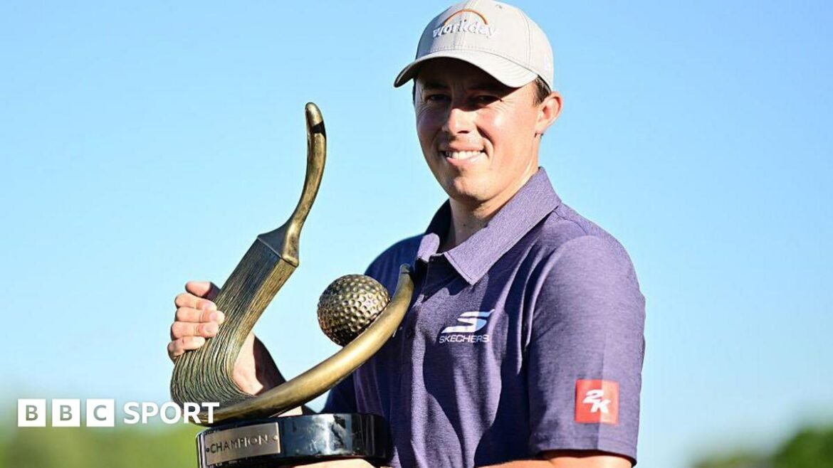 England's Matt Fitzpatrick 