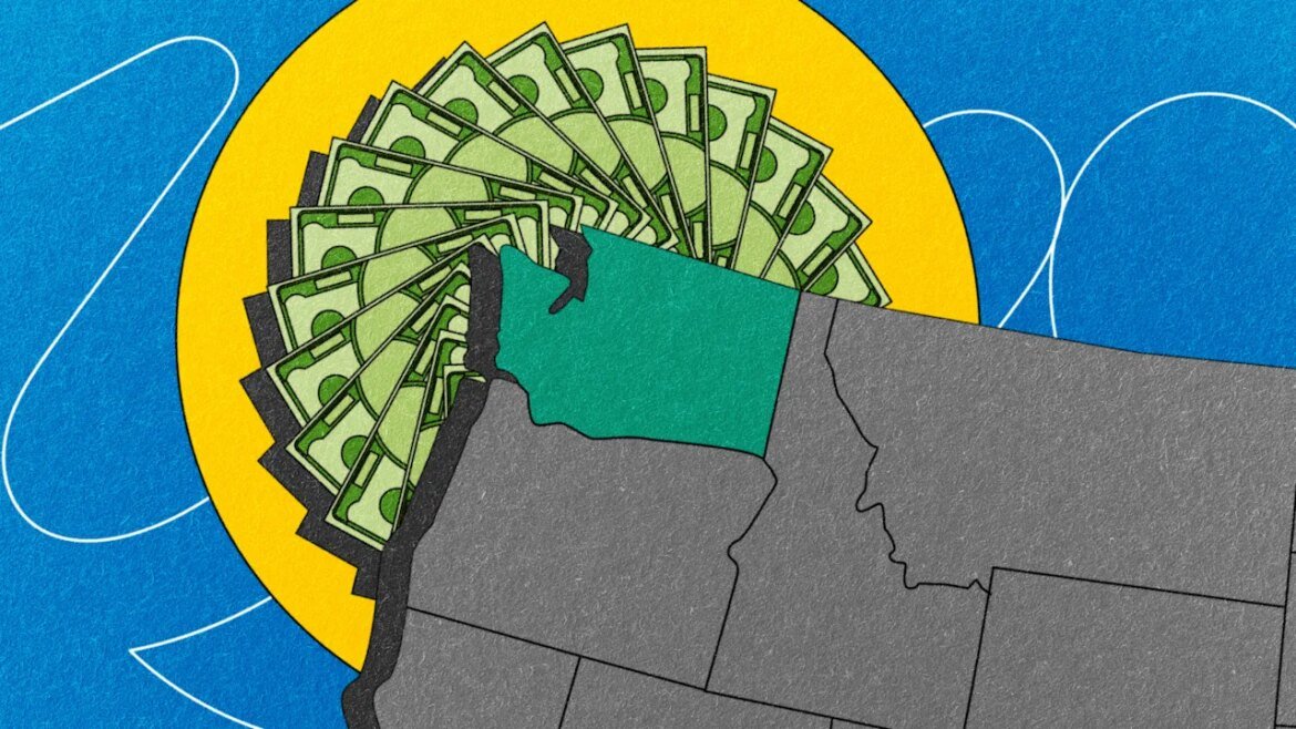 Washington state has no income tax. It just passed one for millionaires that could be a model for other states