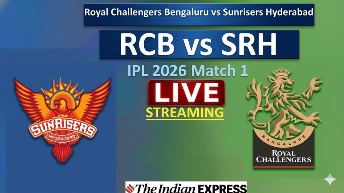 RCB vs SRH, RCB vs SRH Live Streaming, RCB vs SRH Match Live Telecast