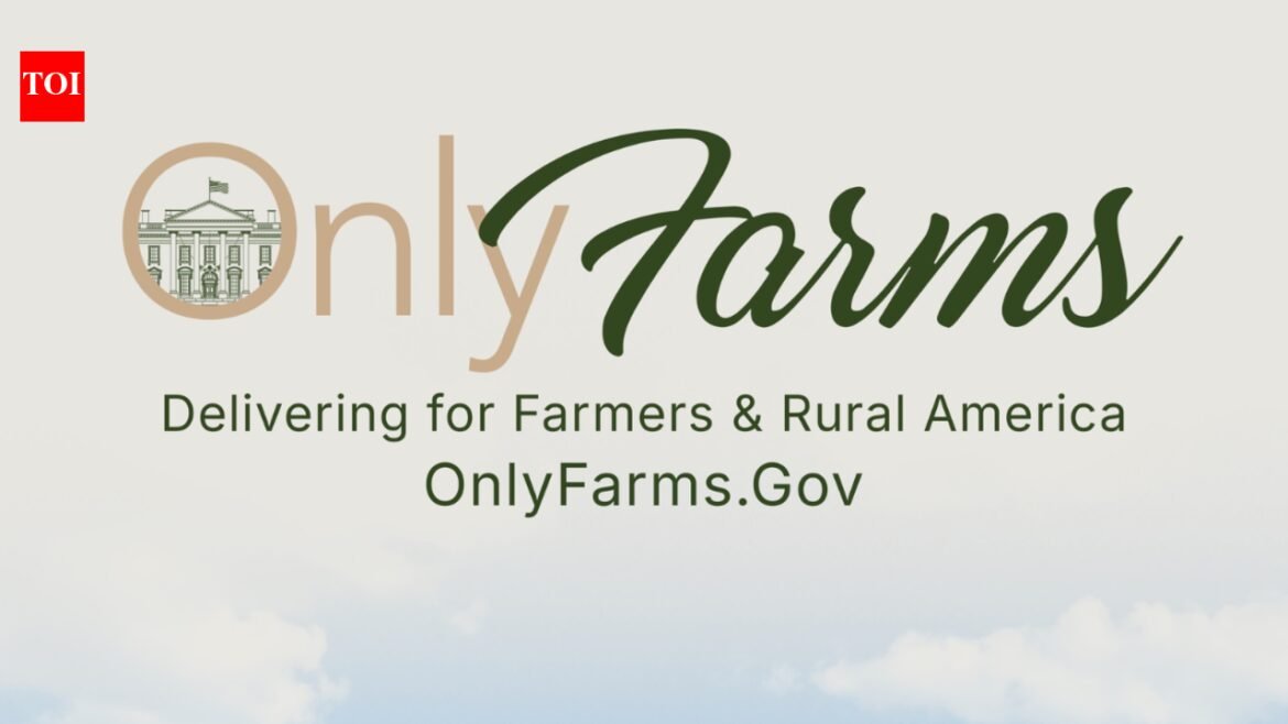 What is ‘OnlyFarms’? Trump unveils bizarrely named website to mark National Agriculture Day | World News