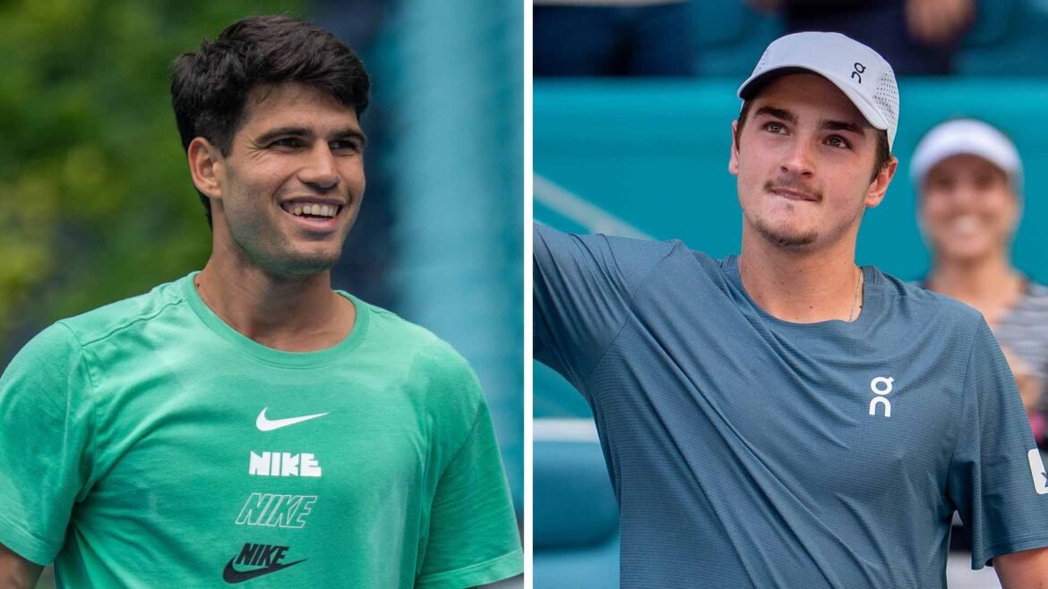 Carlos Alcaraz and Joao Fonseca are set for their maiden Lexus ATP Head2Head meeting.