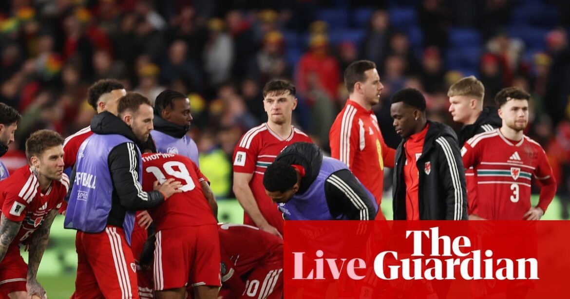 World Cup playoffs heartbreak and joy, countdown to England v Uruguay – football live | World Cup 2026 qualifiers