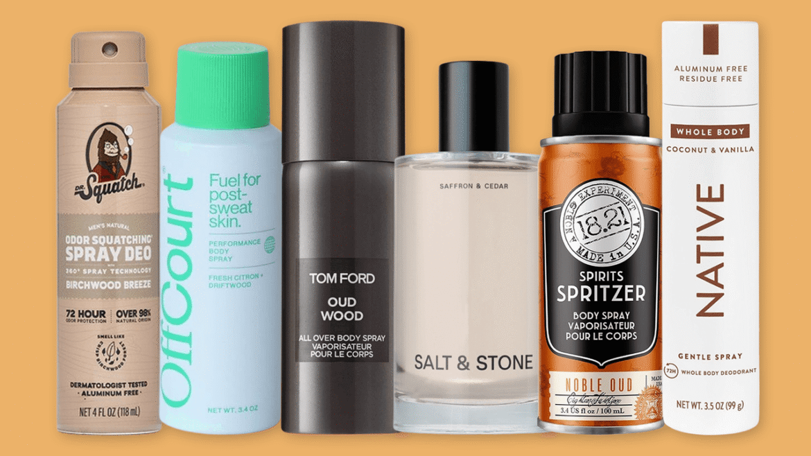7 Best Body Spray for Men of 2026