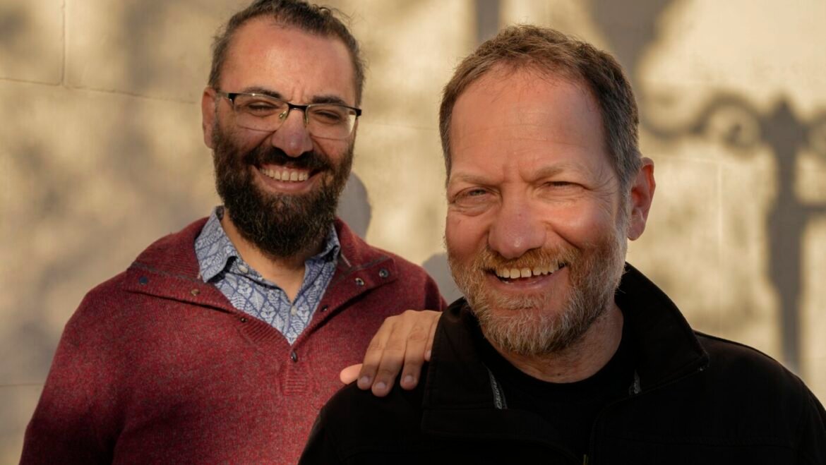 An Israeli and a Palestinian work together for Mideast peace : NPR