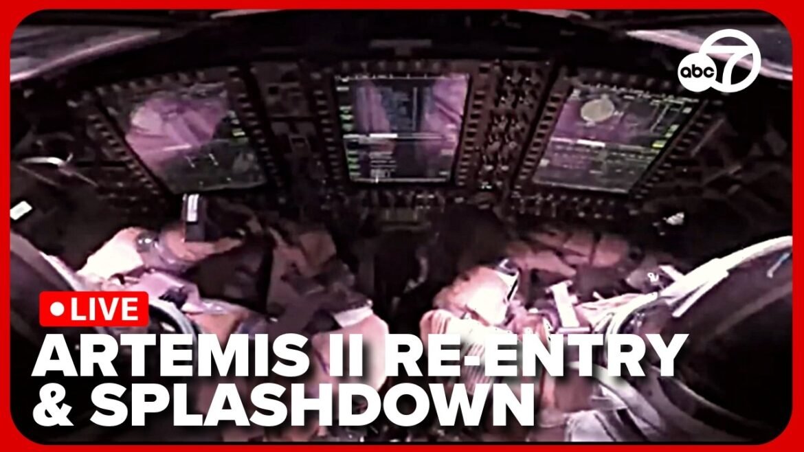 Artemis II Re-entry and Splashdown LIVE!