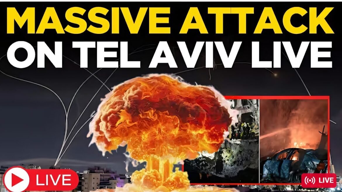 BREAKING NEWS LIVE | Iran Strikes Israel in Retaliatory Attack | Iran Launches Hypersonic missiles