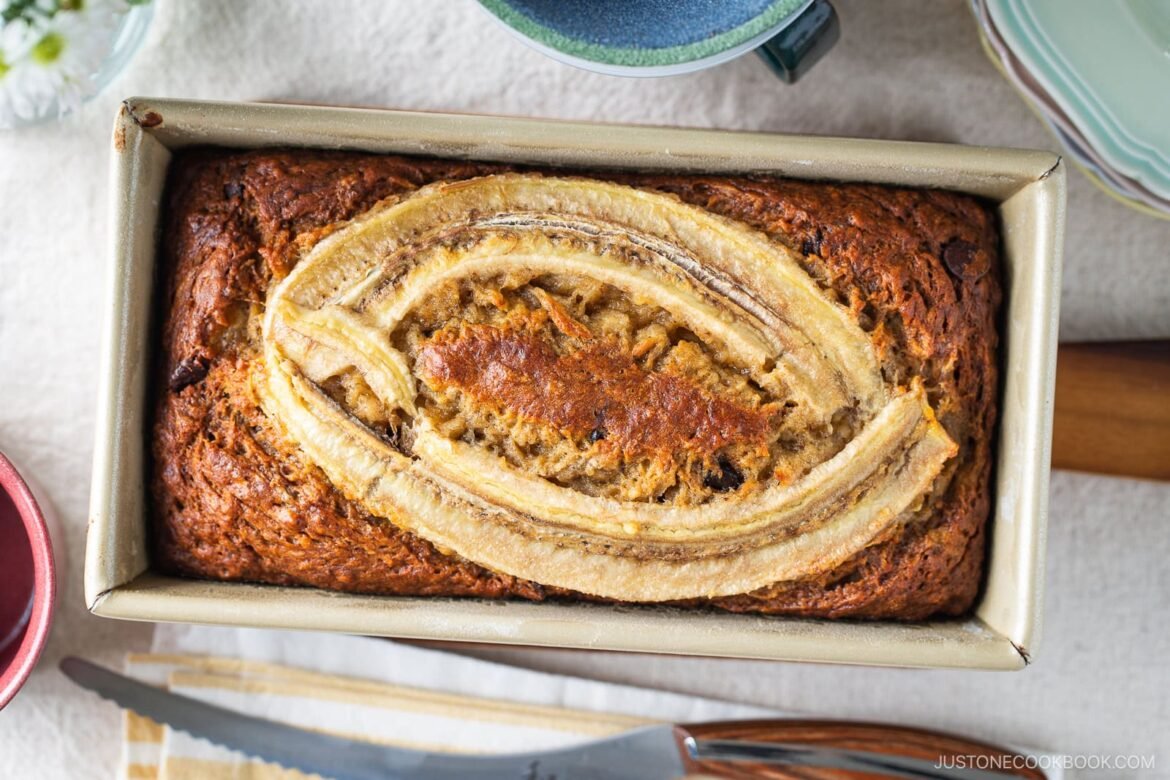 Brown Butter Banana Bread • Just One Cookbook %