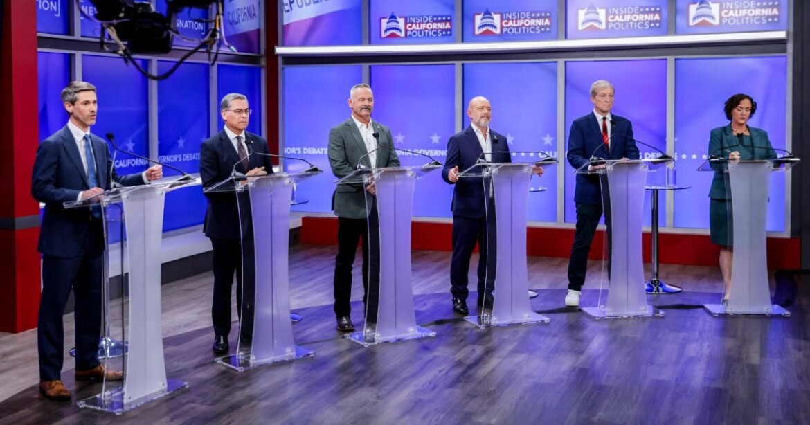 California governor candidates spar to get ahead after Eric Swalwell dropped out