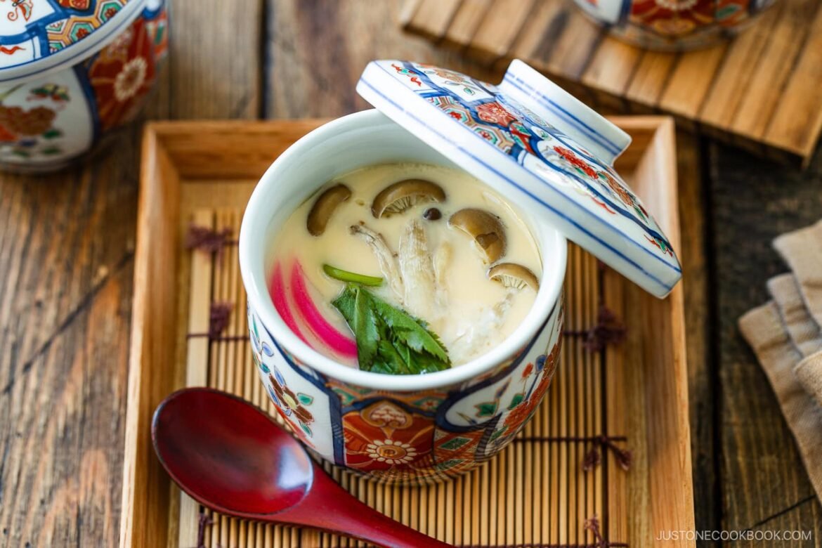 Chawanmushi (Japanese Steamed Egg Custard) • Just One Cookbook