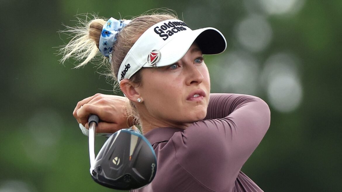 Chevron Championship: Nelly Korda sets 36-hole scoring to race six strokes clear in first women's major of 2026 | Golf News