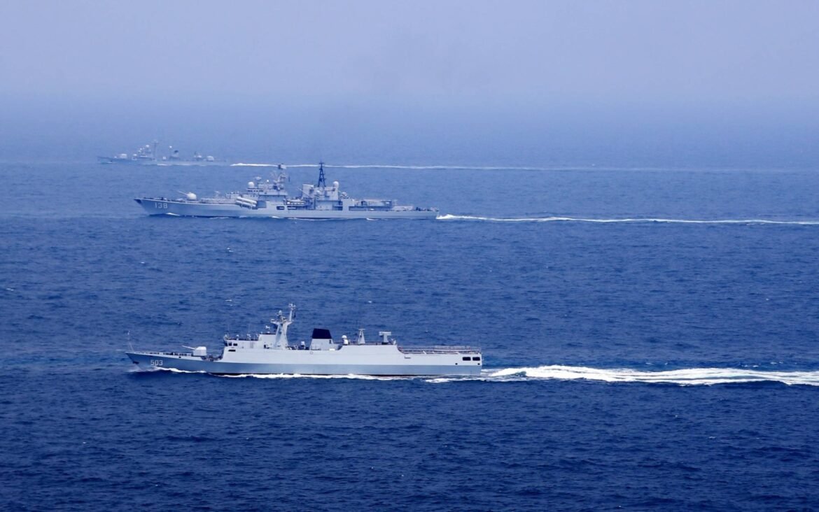 Chinese military warships train in western Pacific after MSDF Taiwan Strait transit