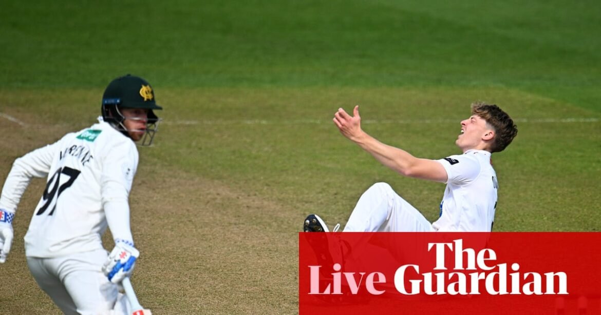 County cricket day three: Leicestershire make hash of chase against Sussex, Essex win – as it happened | County Championship
