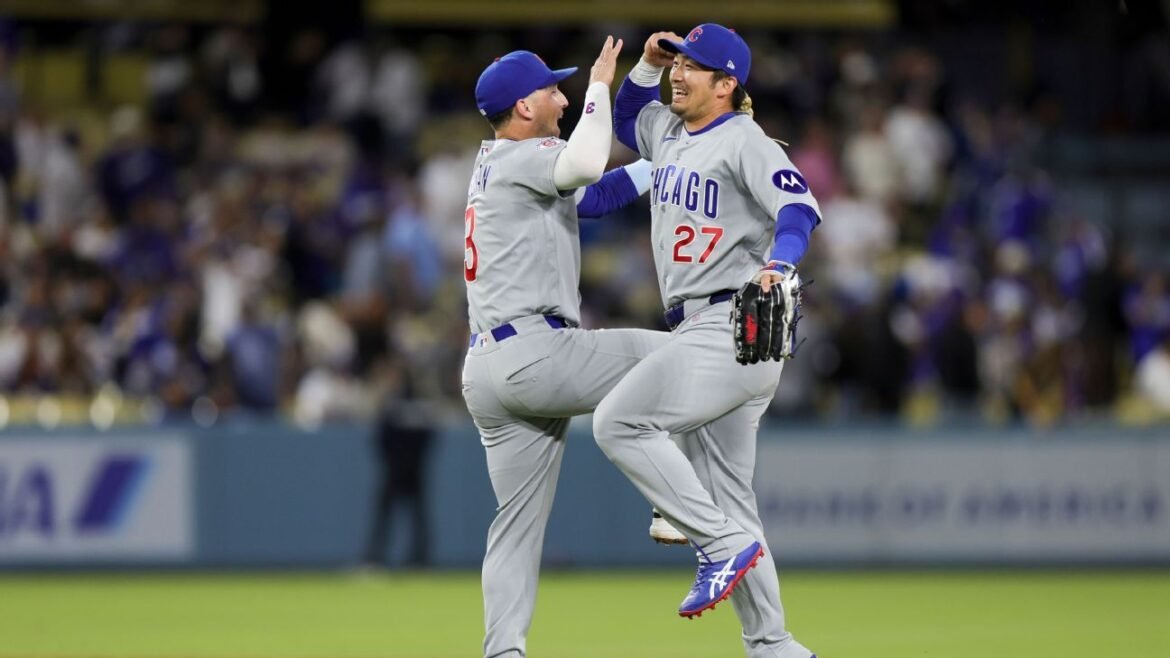 Cubs' resilience shines again vs. Dodgers as win streak hits 10