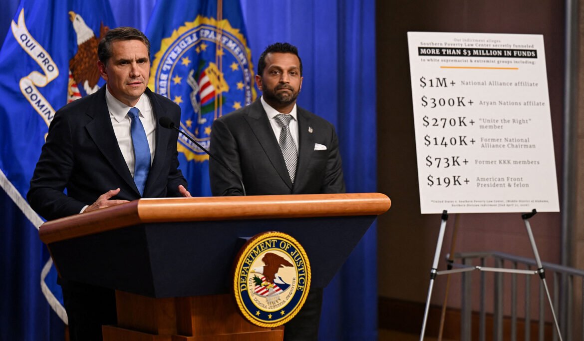 DOJ Southern Poverty Law Center Indictment Accuses SPLC of Funding 'Informats' and Infiltrators