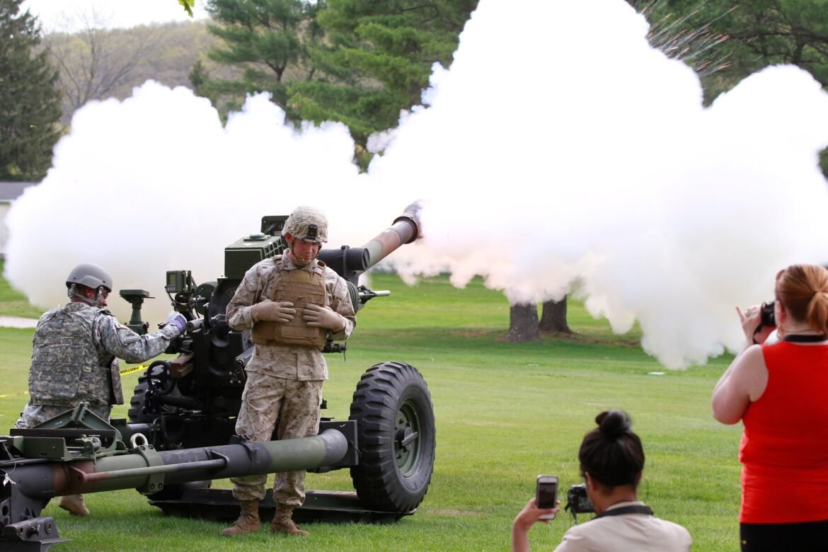 Officials are speaking out about reports of workforce reductions at Picatinny Arsenal. A 2015 demonstration at the base is seen here.
