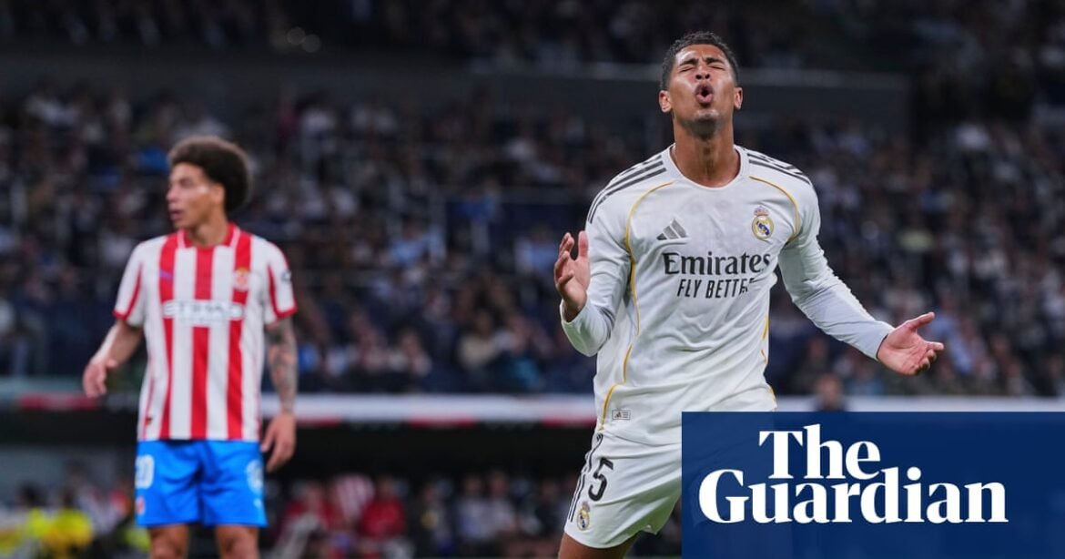 European football: Real Madrid held at home by Girona to extend winless run | European club football