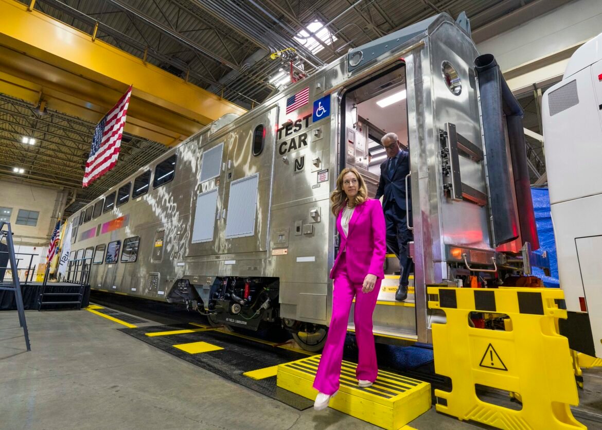 First of NJ Transit's new railcars reach New Jersey • New Jersey Monitor