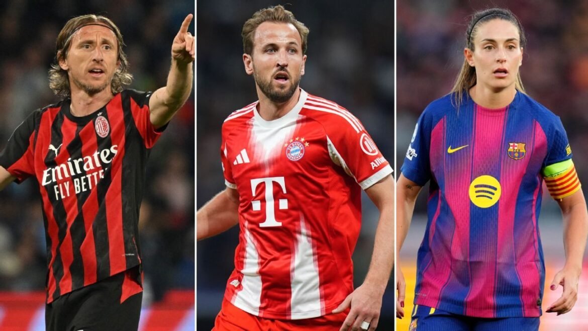 Gündogan Awards: Kane, Putellas, Modric lead 2025-26 class