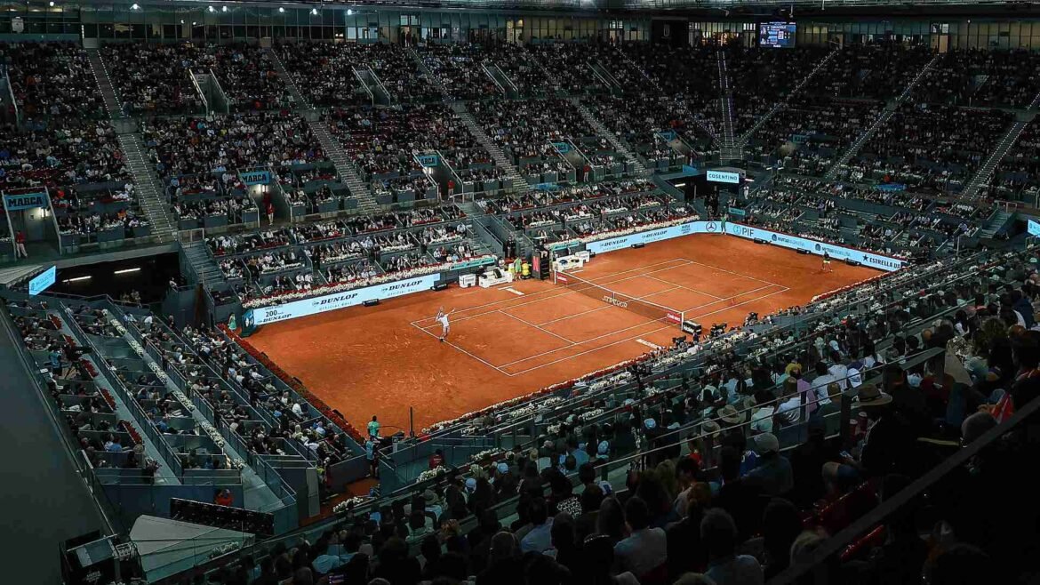 The 2026 Mutua Madrid Open runs 22 April - 3 May.