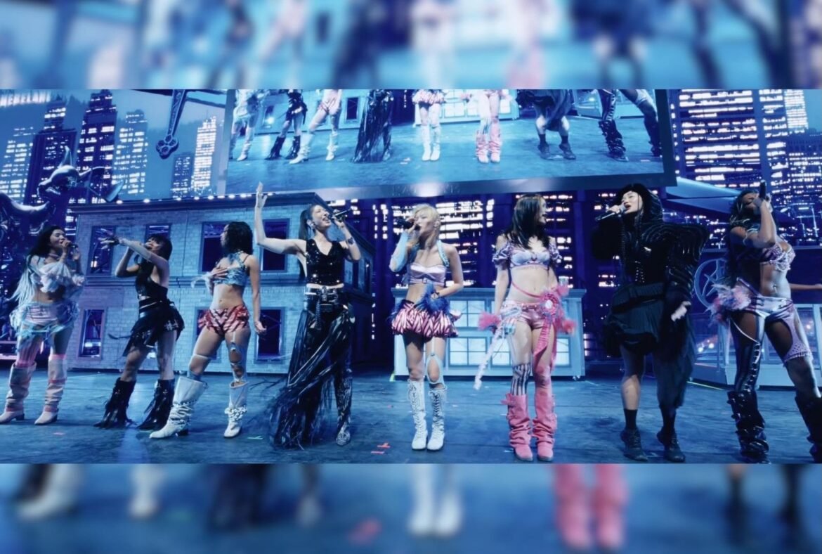 Katseye sing 'Golden' with 'KPop Demon Hunters' stars at Coachella