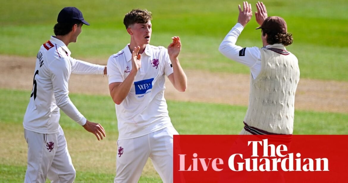 Lancashire to put matches behind paywall; Rew sparkles for Somerset on rain-hit day – as it happened | County Championship