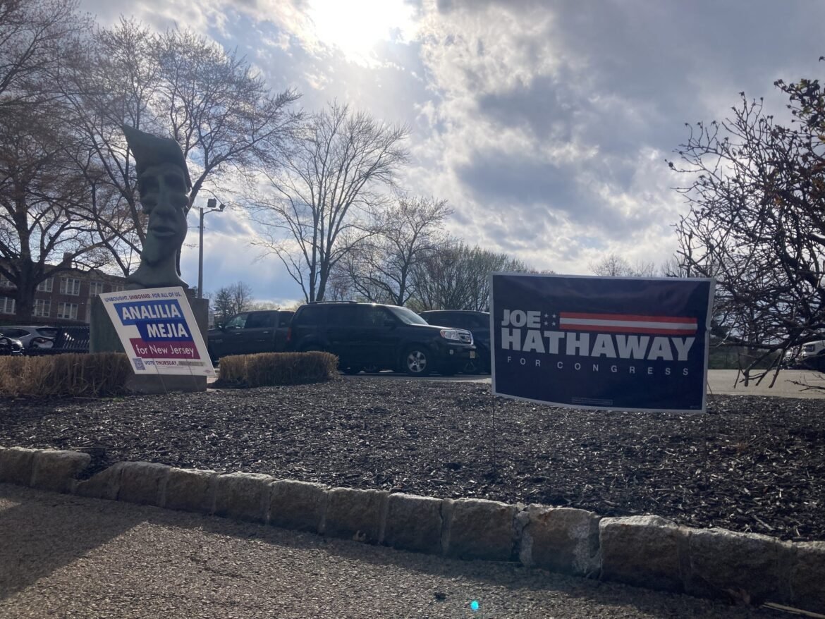 Mejia, Hathaway hit the campaign trail, and one another, in final week of NJ-11 special