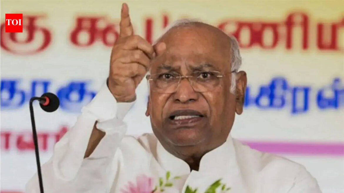 'Modi ji what are you scared of?' Kharge targets...