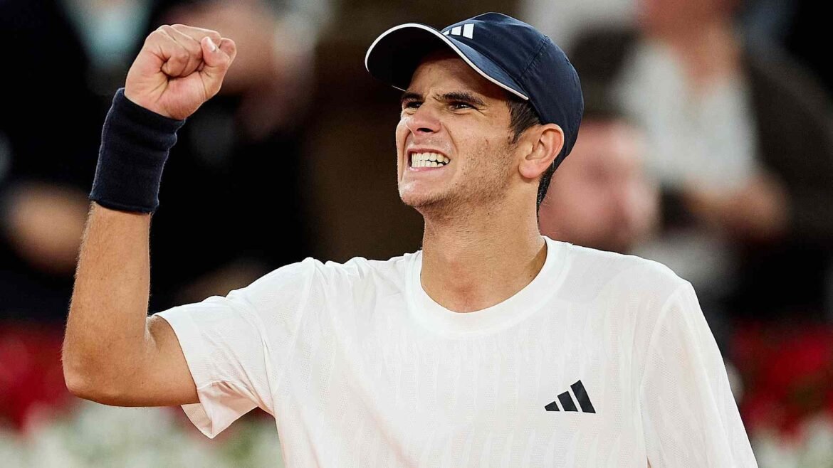 Rafael Jodar is into the third round at the Mutua Madrid Open.