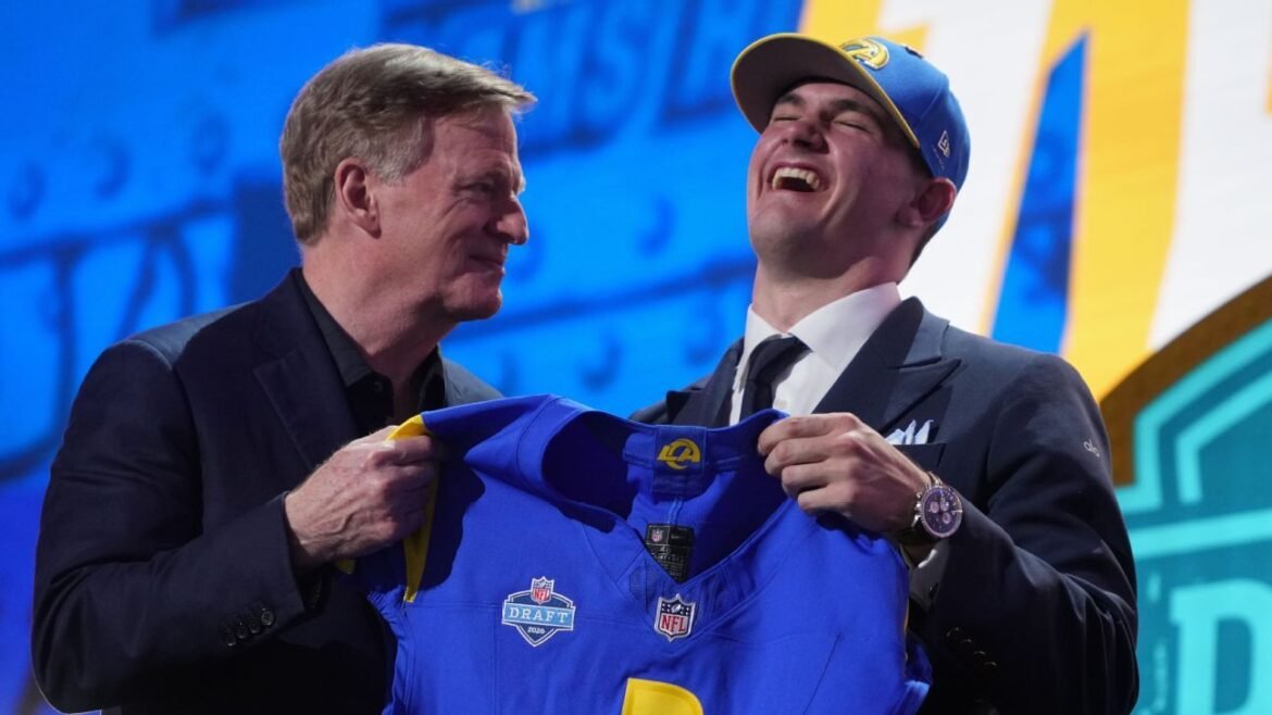 Rams select QB Ty Simpson with No. 13 pick in NFL draft