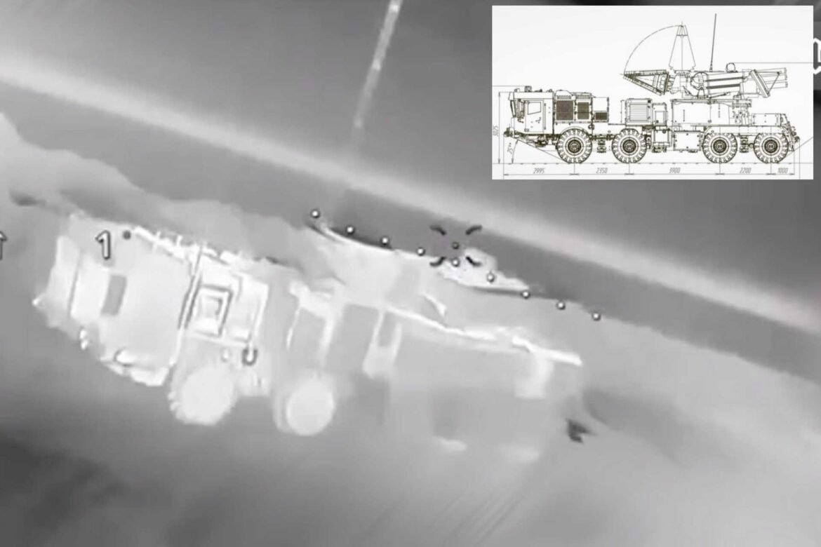 Russia's use of Belarusian-made Pantsir-S1 on MZKT chassis in Ukraine confirmed after new analysis