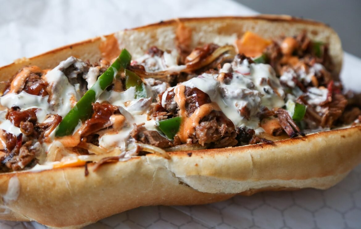 Brisket cheesesteak at Smokin' Mo's Southern BBQ in Sandyston, a lesser-known but excellent Jersey food town