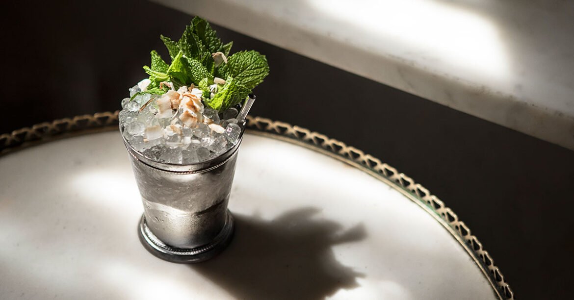 Coconut Julep cocktail recipe