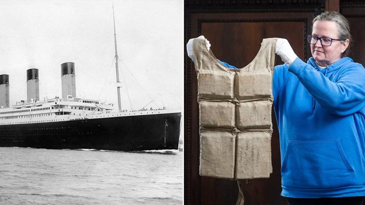 Titanic survivor's life jacket sells for over...