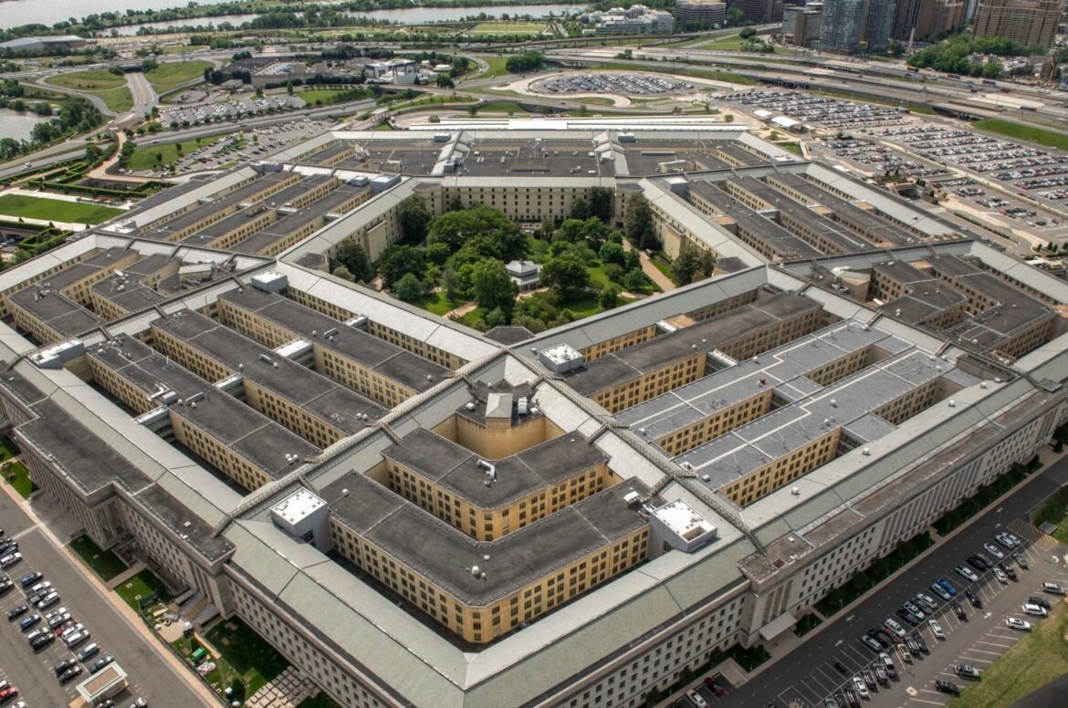 An aerial view of the Pentagon on May 12, 2021. (Department of Defense Photo/Air Force Tech. Sgt. Brittany A. Chase)