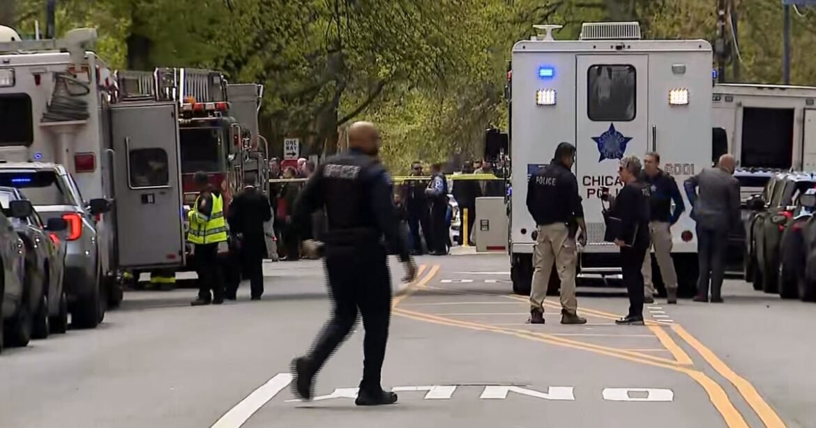Two police officers shot at Chicago hospital, one in critical condition