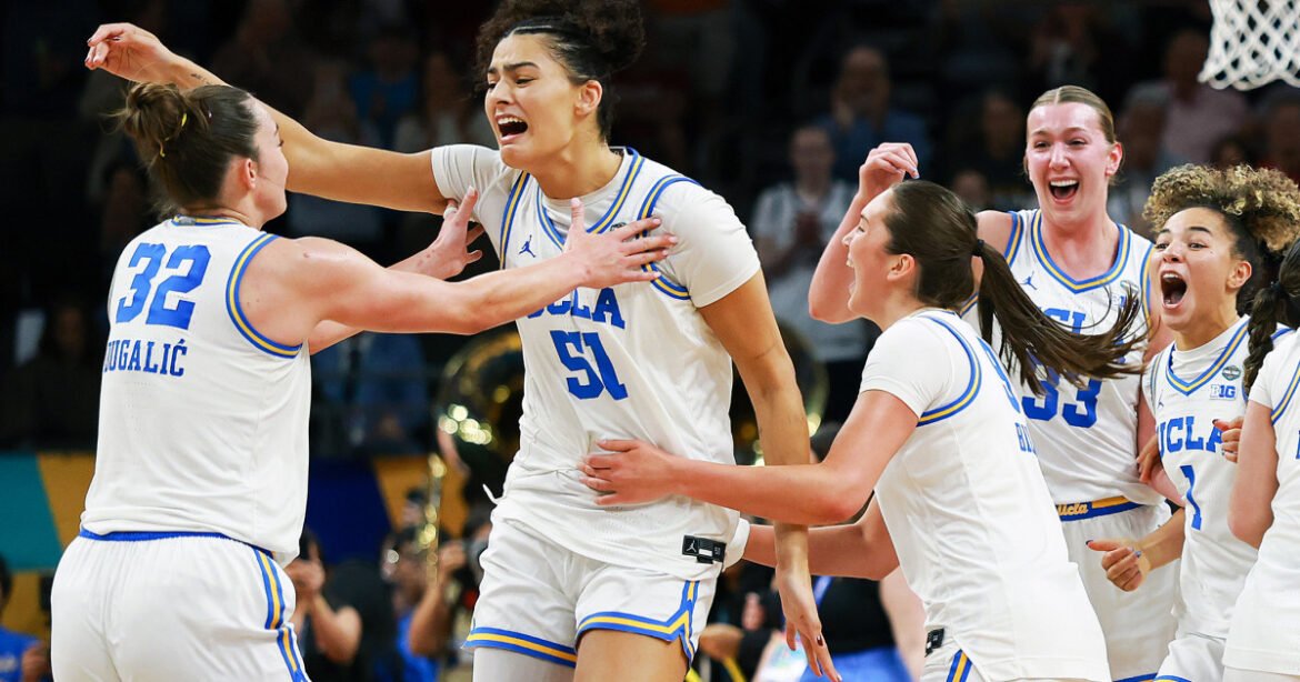 UCLA's unconventional strategy to win a national title — all seniors, all the time