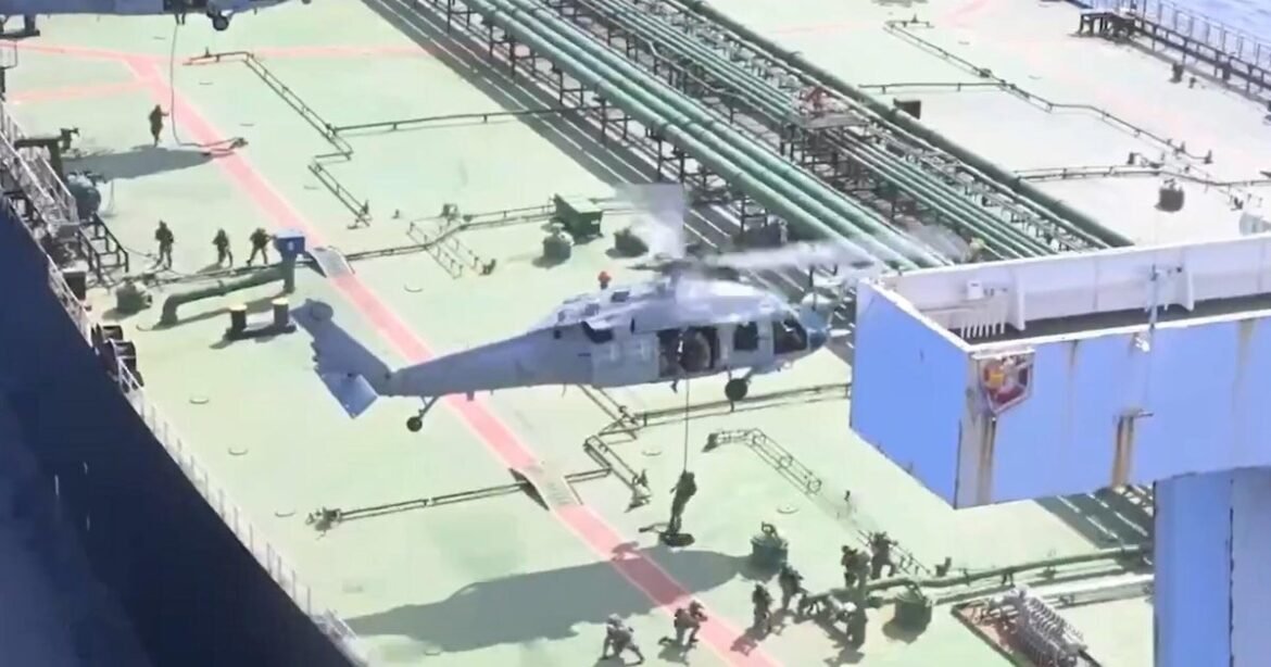 U.S. forces board another Iran-linked vessel in tit-for-tat series of ship interdictions