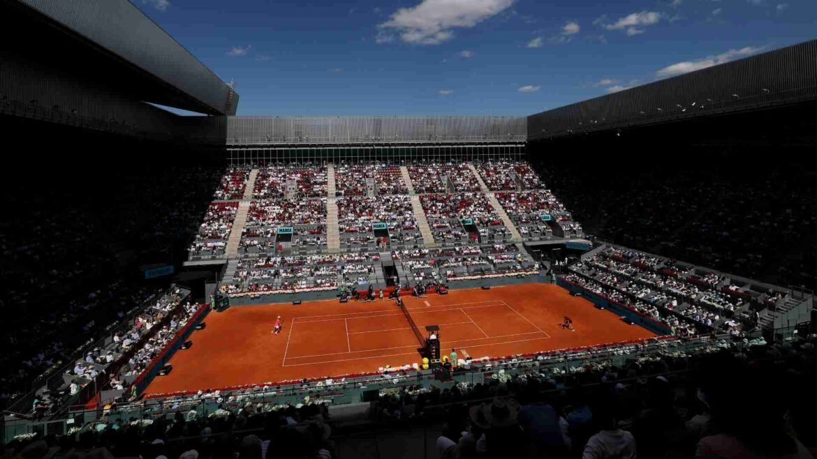 The Mutua Madrid Open runs from 22 April to 3 May. 