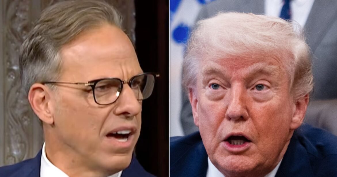 ‘It’s Not Done’: Jake Tapper Directly Responds To Trump’s Big CNN Coverage Ask
