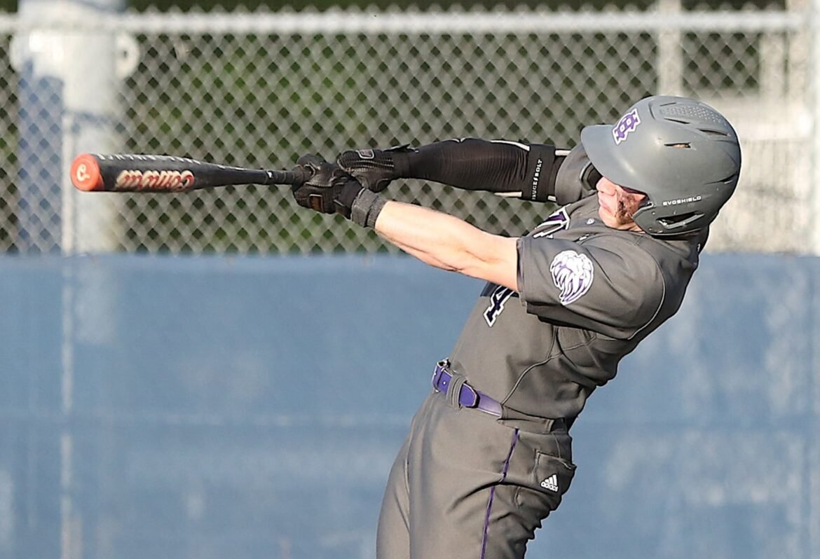Derek Hughes of Cherry Hill West connects on a two-run double in the fifth inning of Friday's game against Eastern.