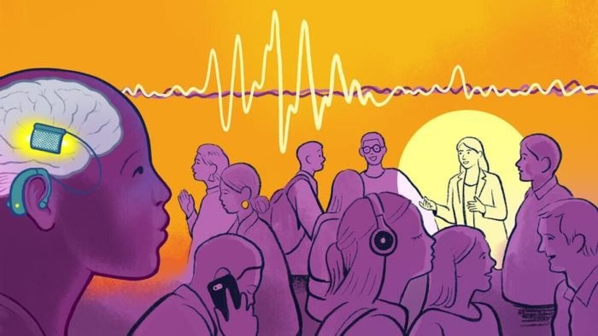 A brain-controlled system may help listeners with hearing loss cut through the noise : NPR
