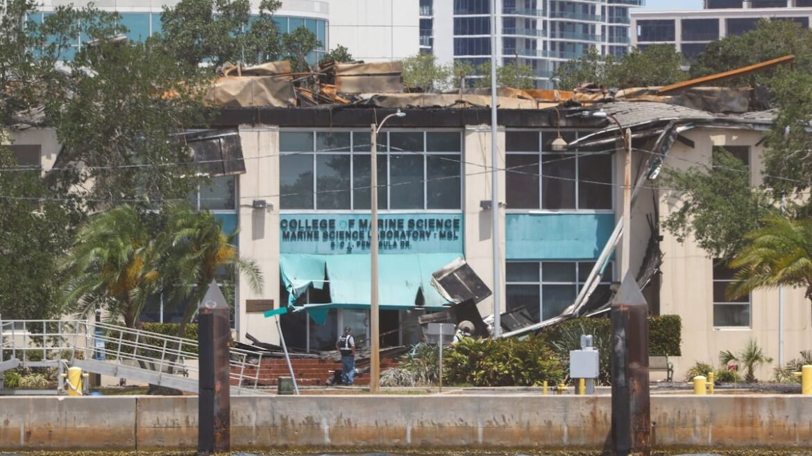 After devastating marine lab fire, lawmakers, donors rally around USF