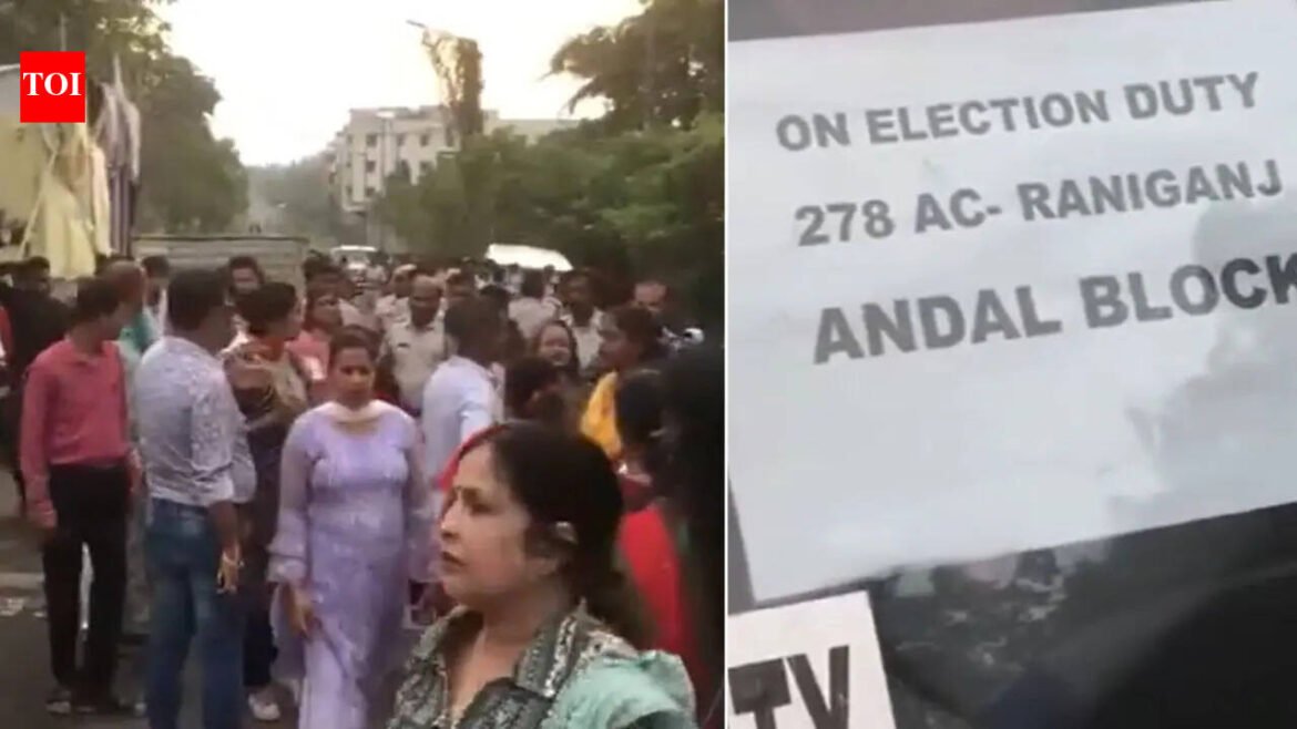 'All officers of TMC': BJP alleges irregularities...