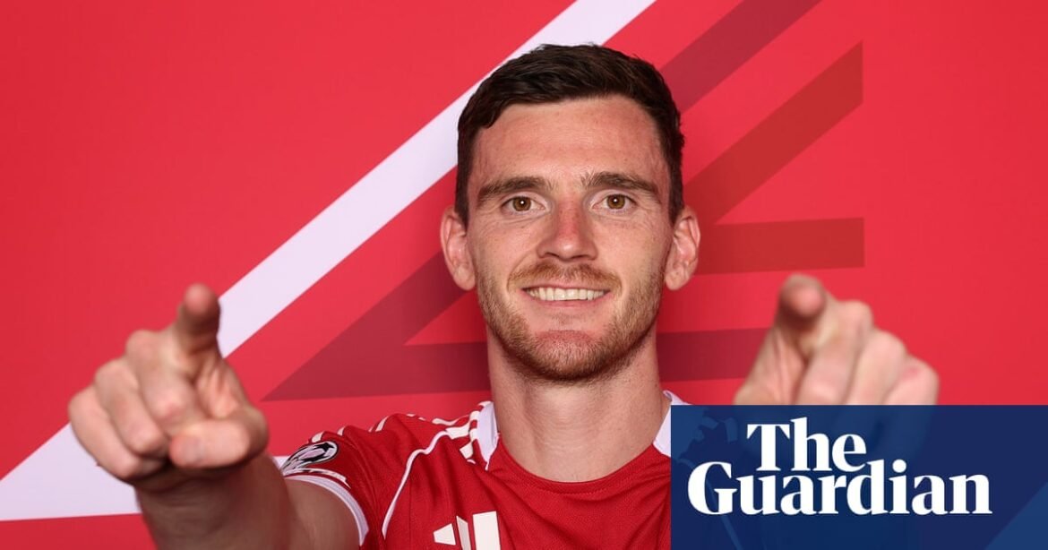 Andy Robertson: ‘It was easy to fall in love with Liverpool – I’m fortunate Liverpool fell in love with me’ | Liverpool