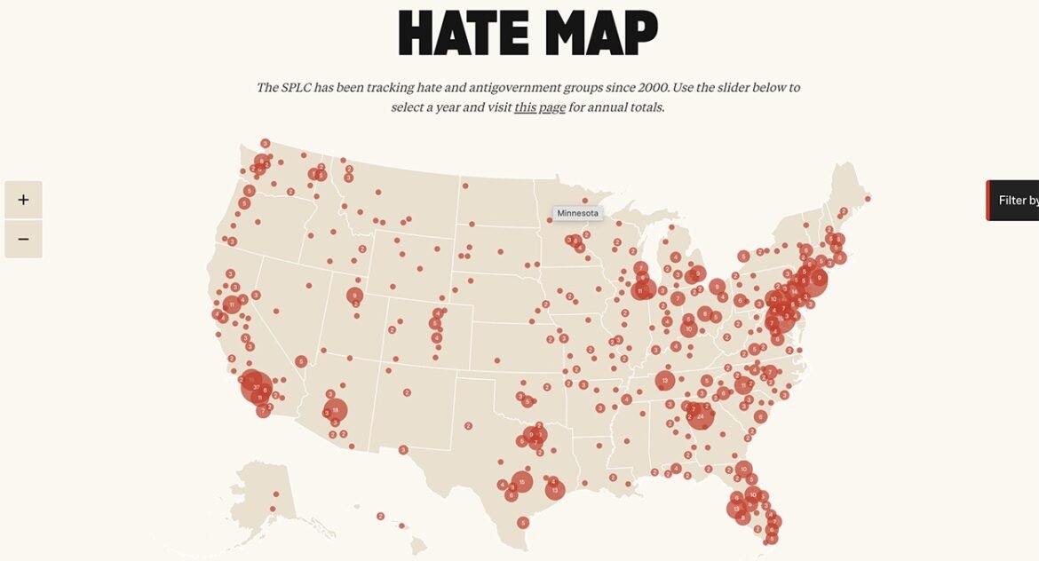 An Arizona school district found a Savvas lesson that urges teachers to direct students to the SPLC "hate map" to find "hate groups" to avoid.
