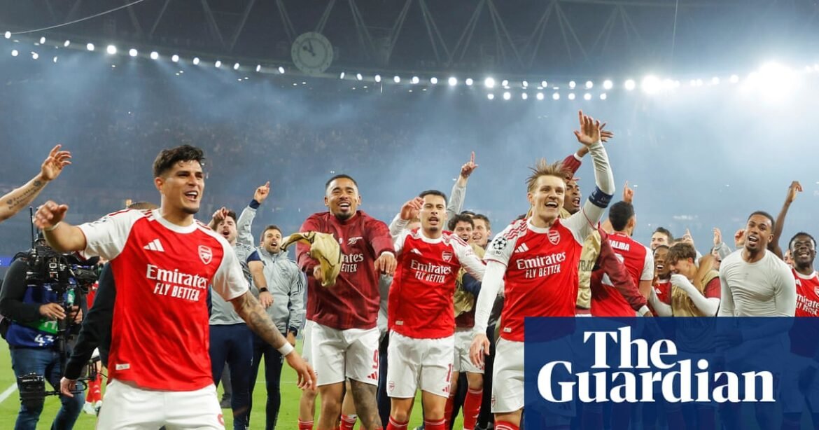 Arsenal dial up the noise and face final reckoning with the Celebration Police | Soccer