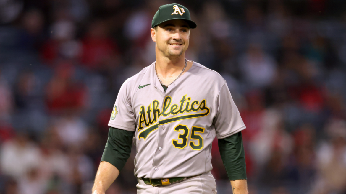 A's pitcher loses no-hitter and then the game vs. Angels in span of four pitches