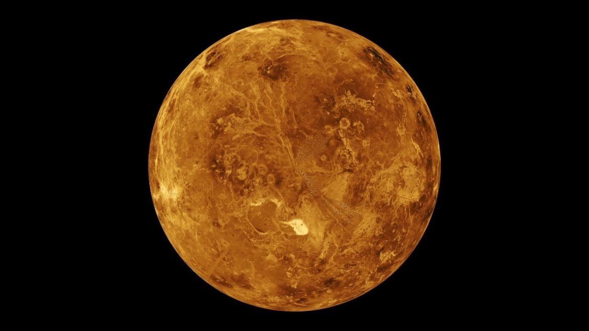 Venus, as seen by NASA&rsquo;s Magellan spacecraft